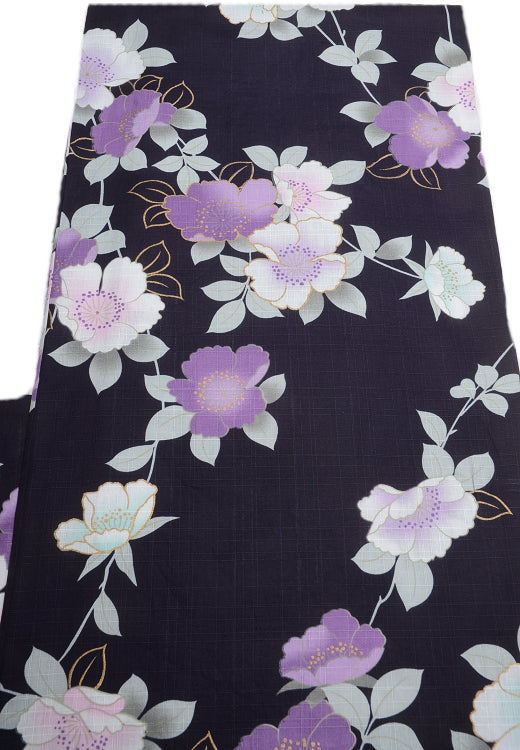 Japanese yukata kimono / D #068