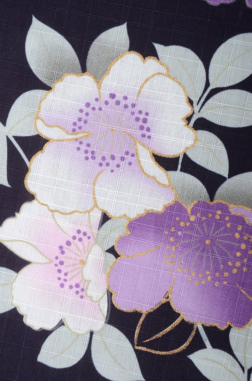 Japanese yukata kimono / D #068
