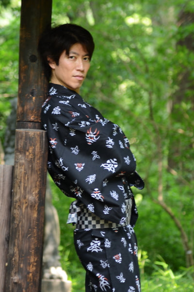 Men yukata kimono / MM #307