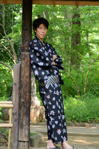 Men yukata kimono / MM #307