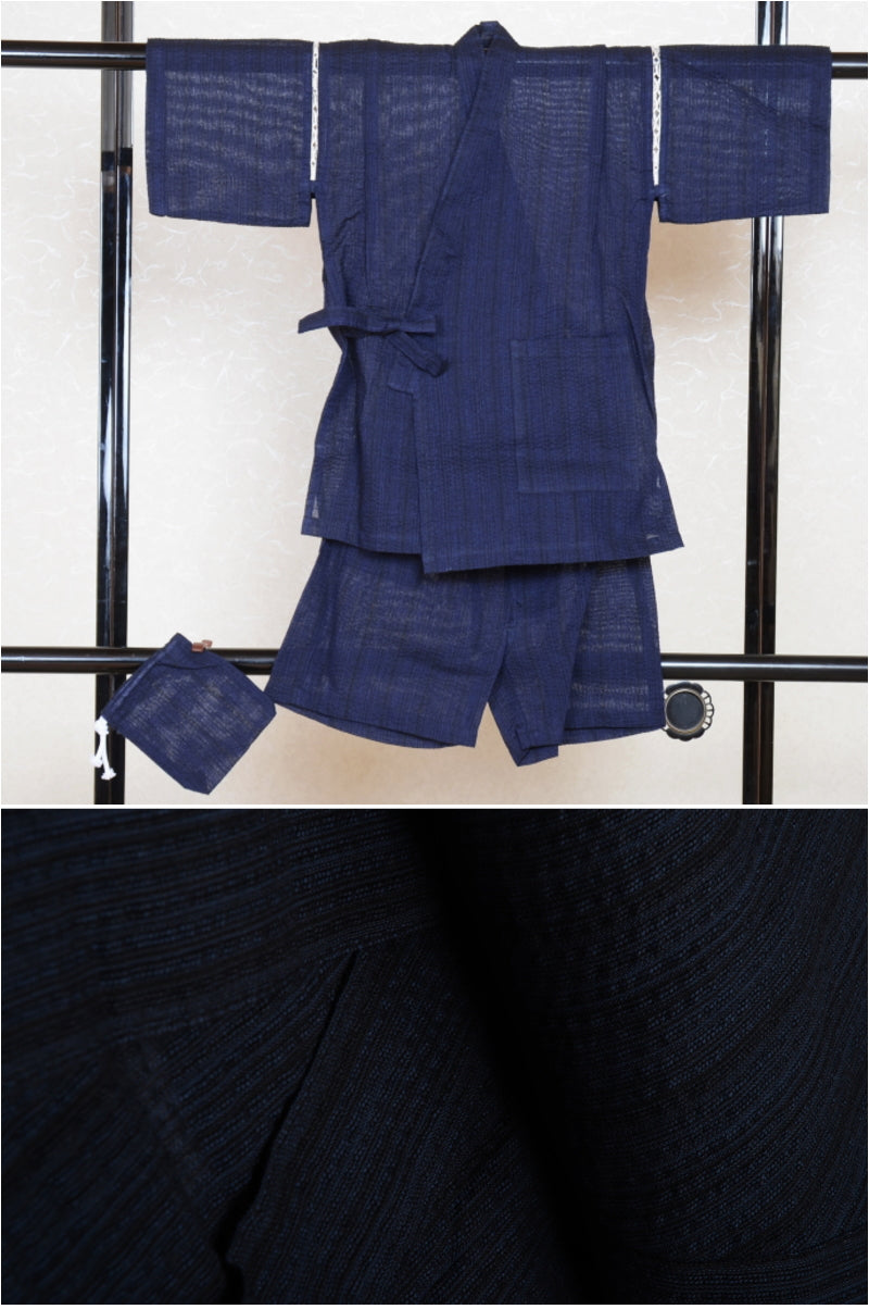 Boy Jinbei (13-14) / Indigo/Plain