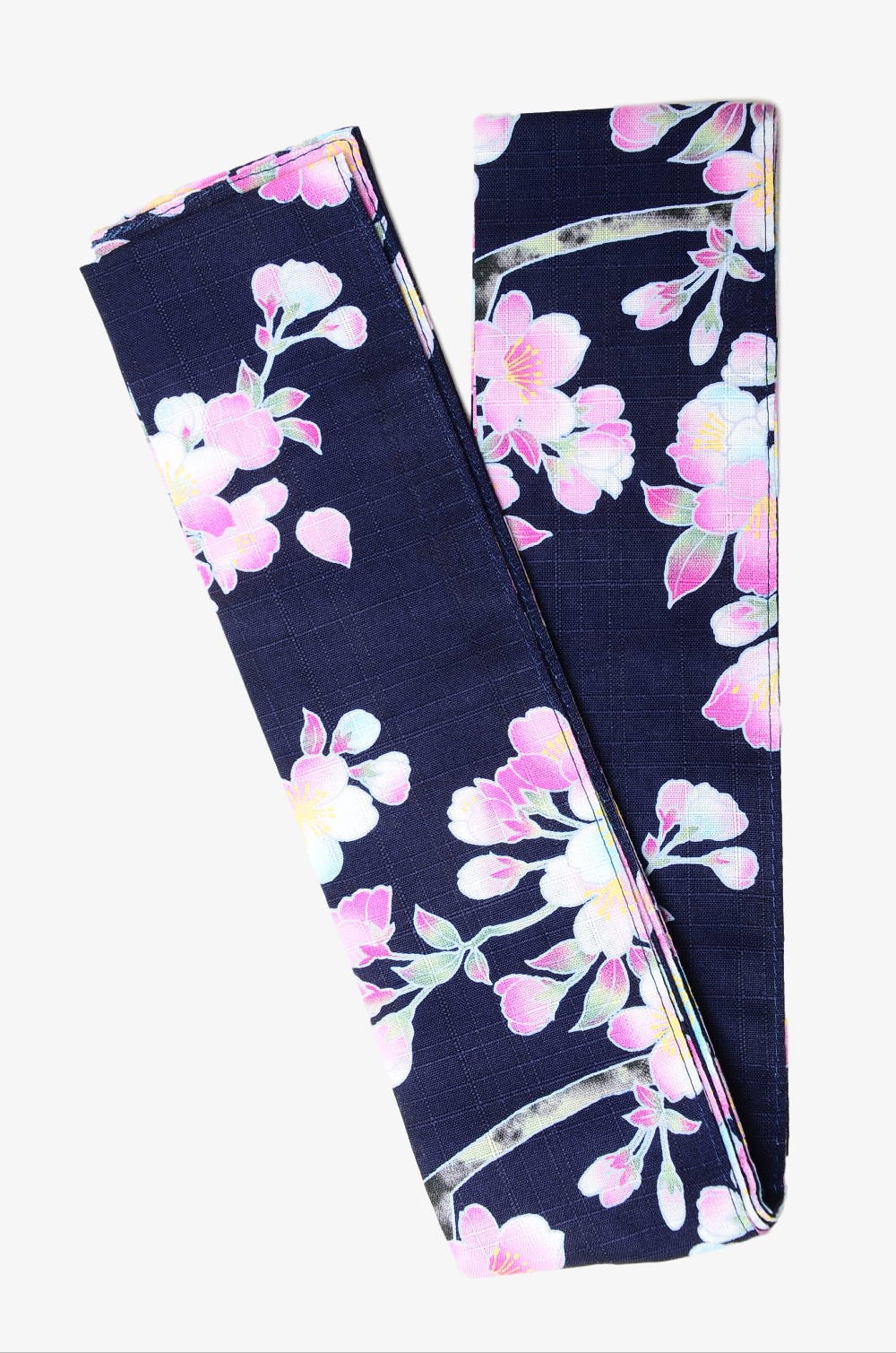 Yukata for indoor use / sakura :1553-C Indigo