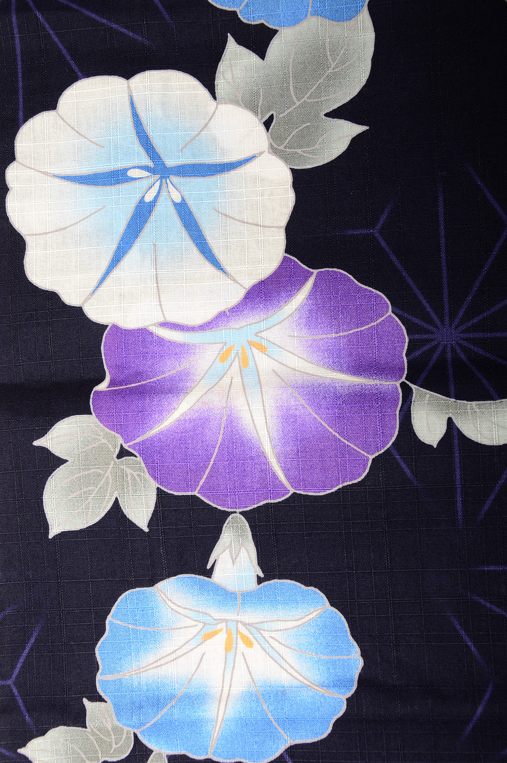 Yukata for indoor use / asagao :YB1556-A Indigo