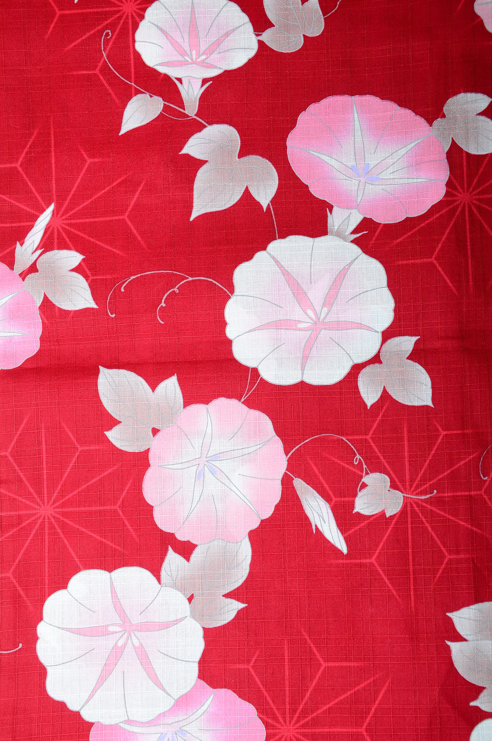 Yukata for indoor use / asagao :YB1556-B Red