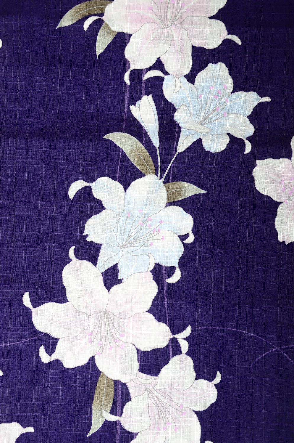 Yukata for indoor use / lily :YB1557-B purple