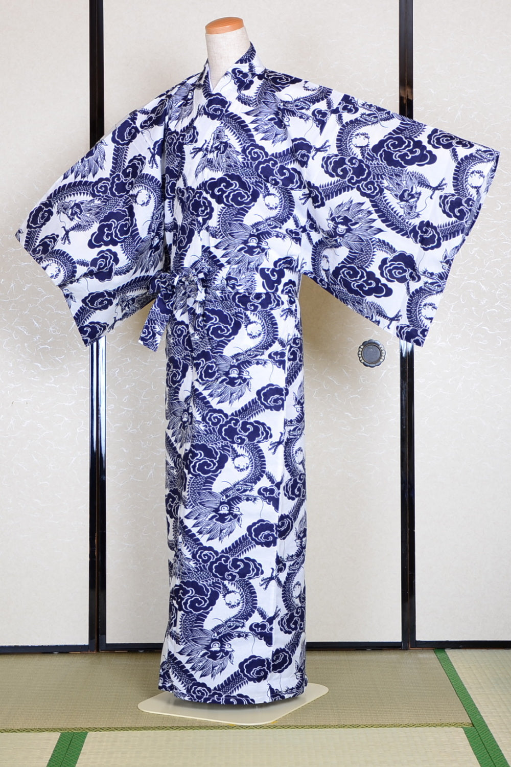Men Yukata for indoor use / Dragon :YA241