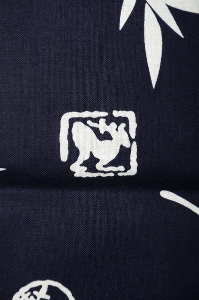 Men Yukata for indoor use / sasani-hanko :YB481