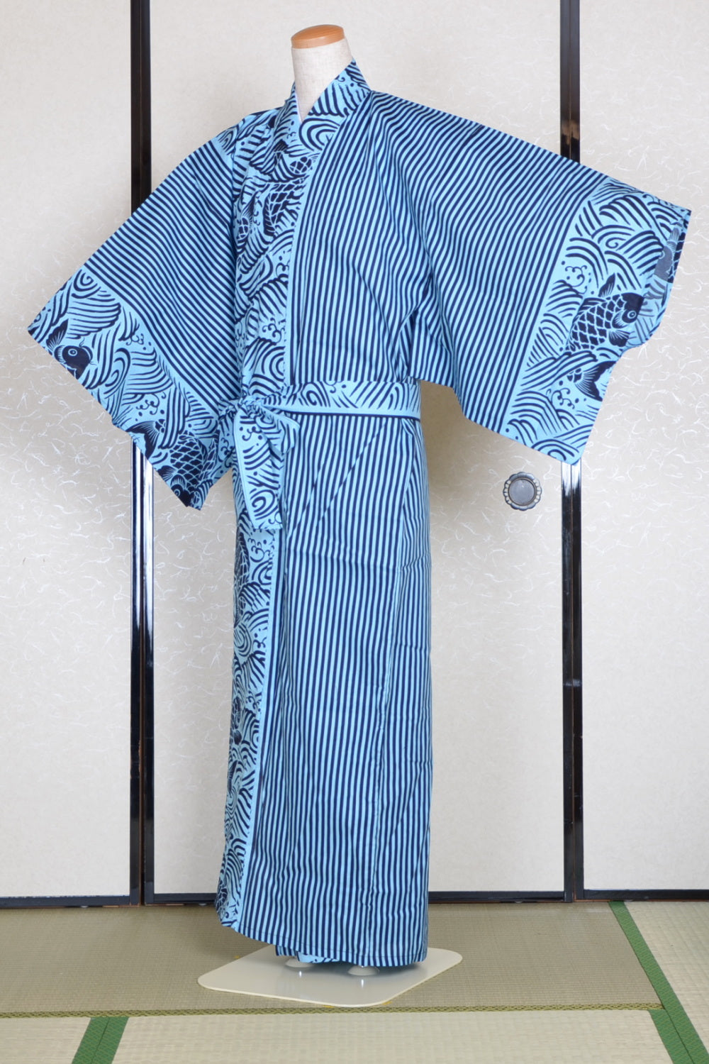 Men Yukata for indoor use / koi :YC911