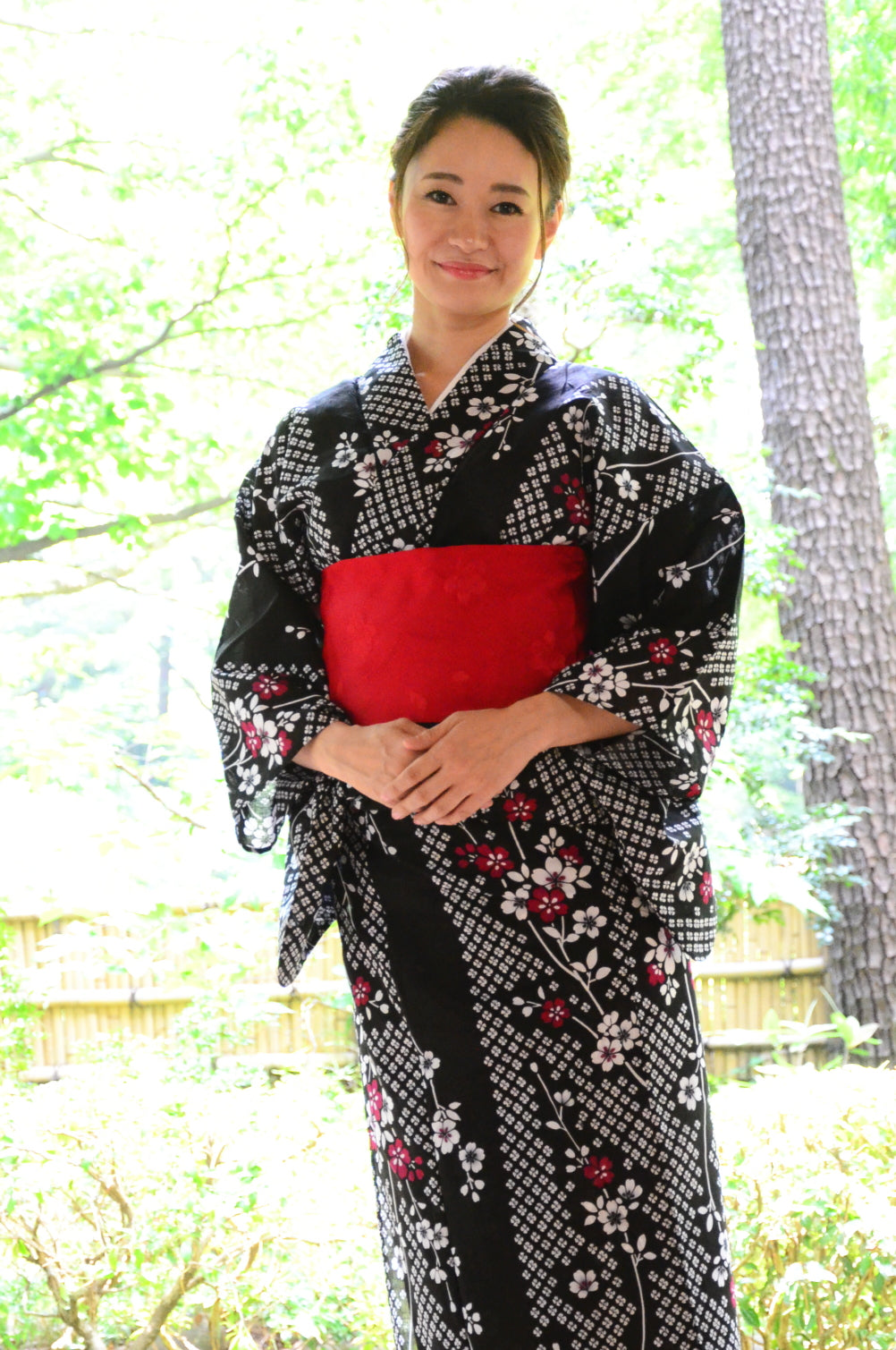 Japanese yukata kimono / ST #552