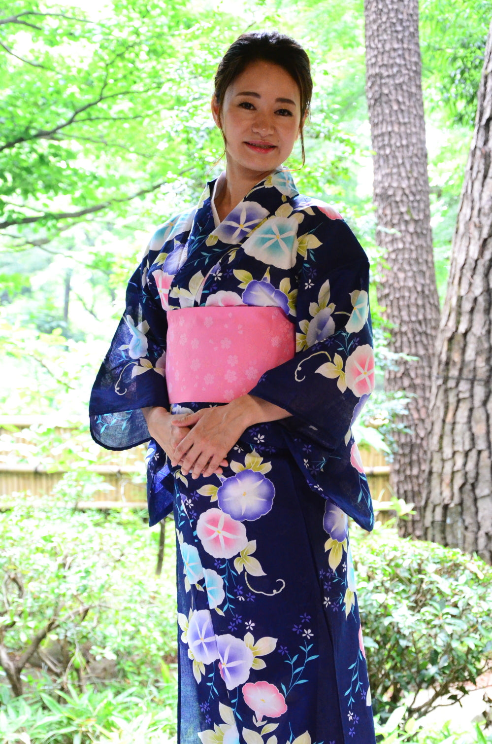 Japanese yukata kimono / ST #556