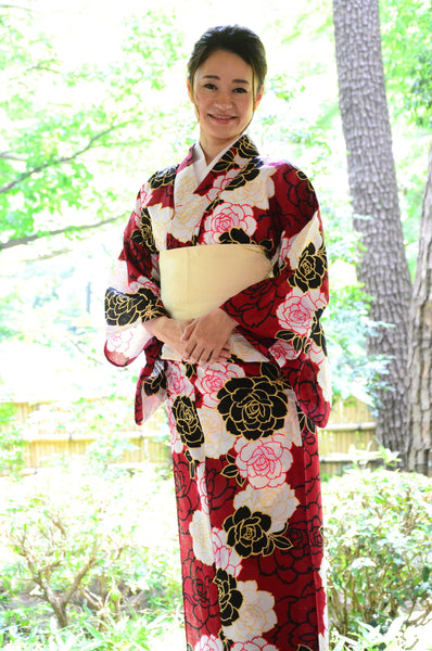 Japanese yukata kimono / ST #551