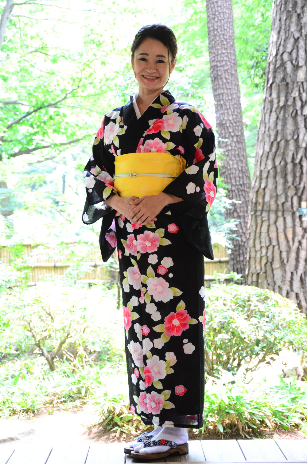 Japanese yukata kimono / ST #553