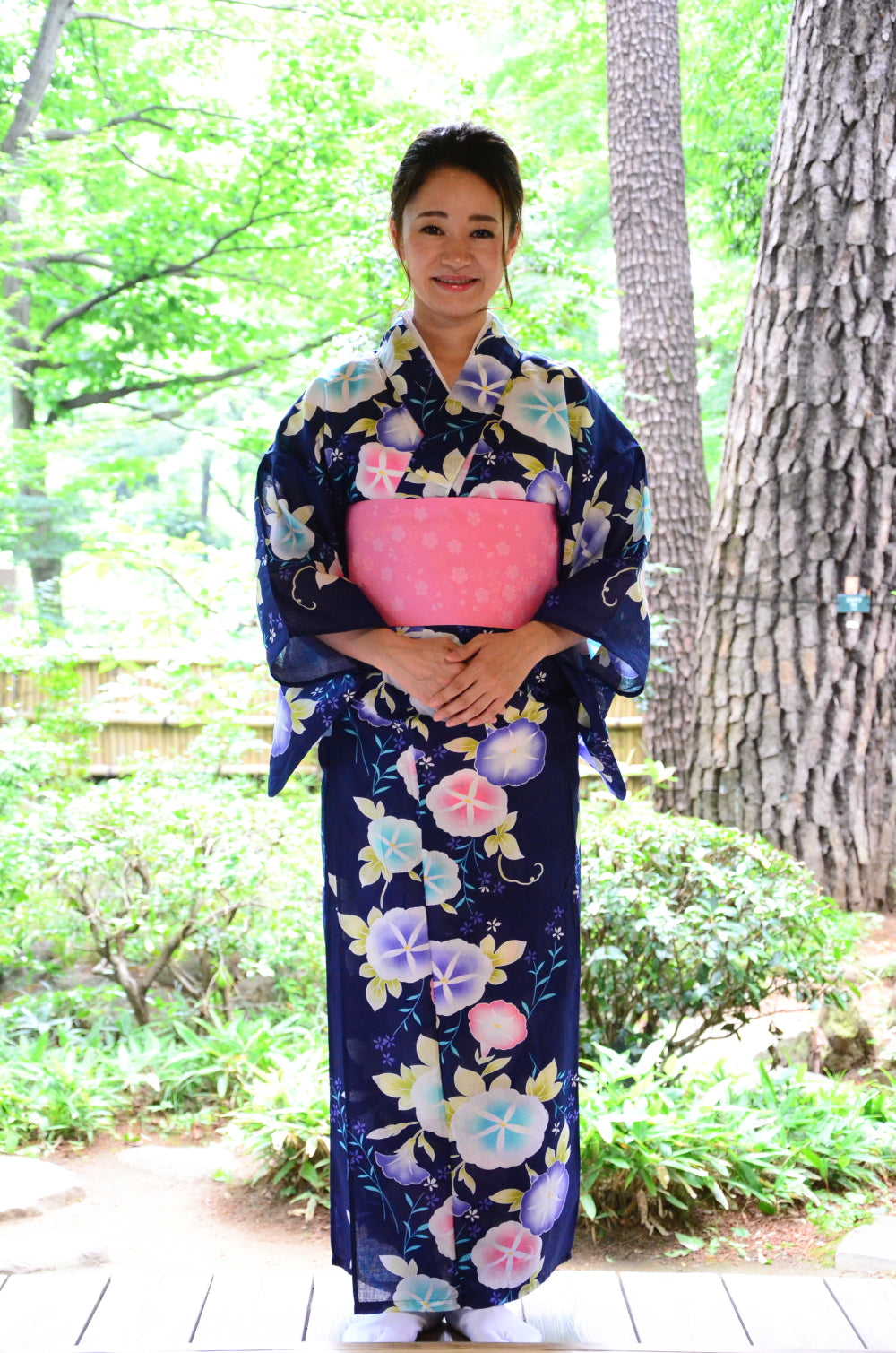 Japanese yukata kimono / ST #556