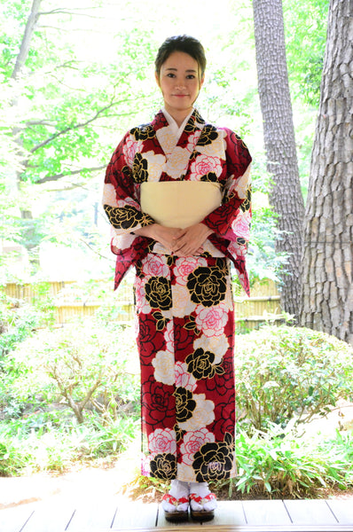 Japanese yukata kimono / ST #551
