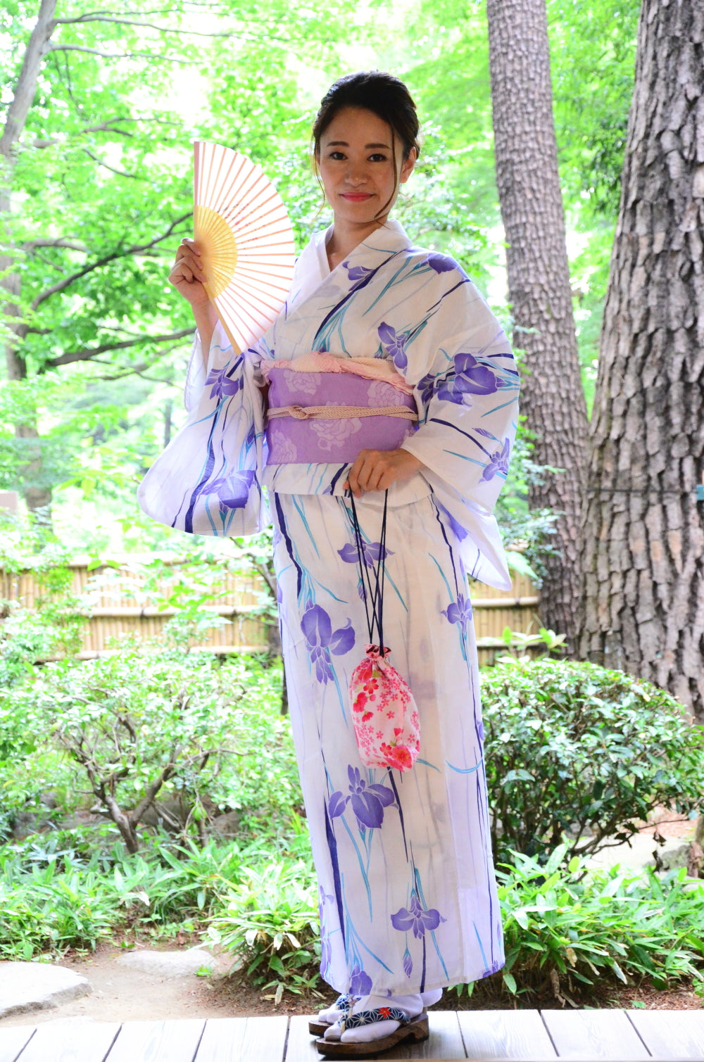 Japanese yukata kimono / ST #555
