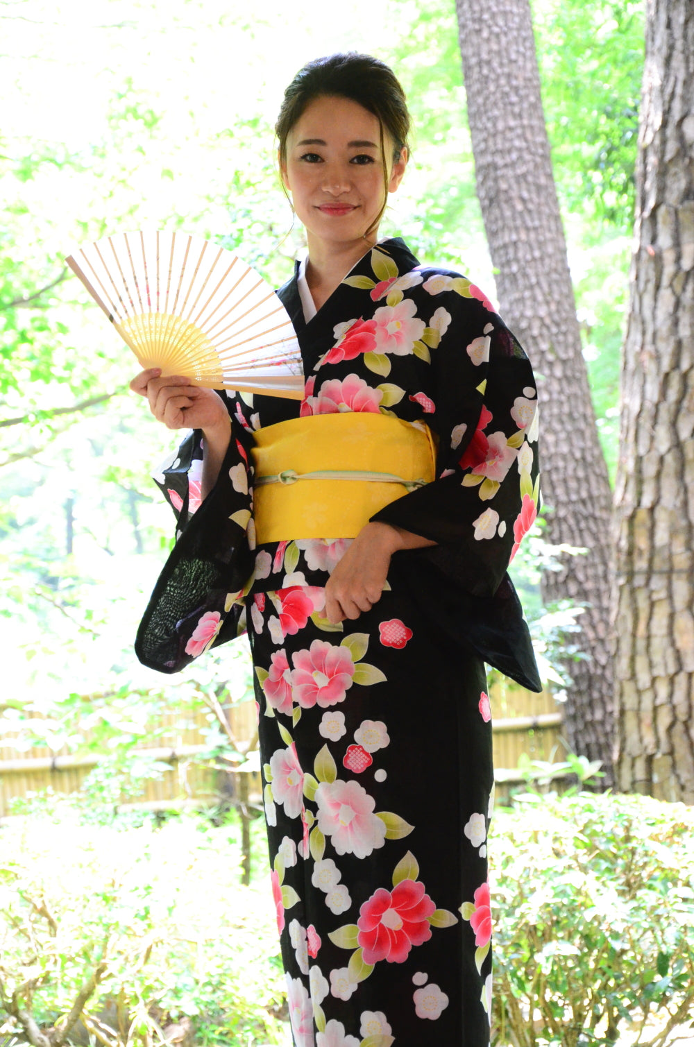Japanese yukata kimono / ST #553
