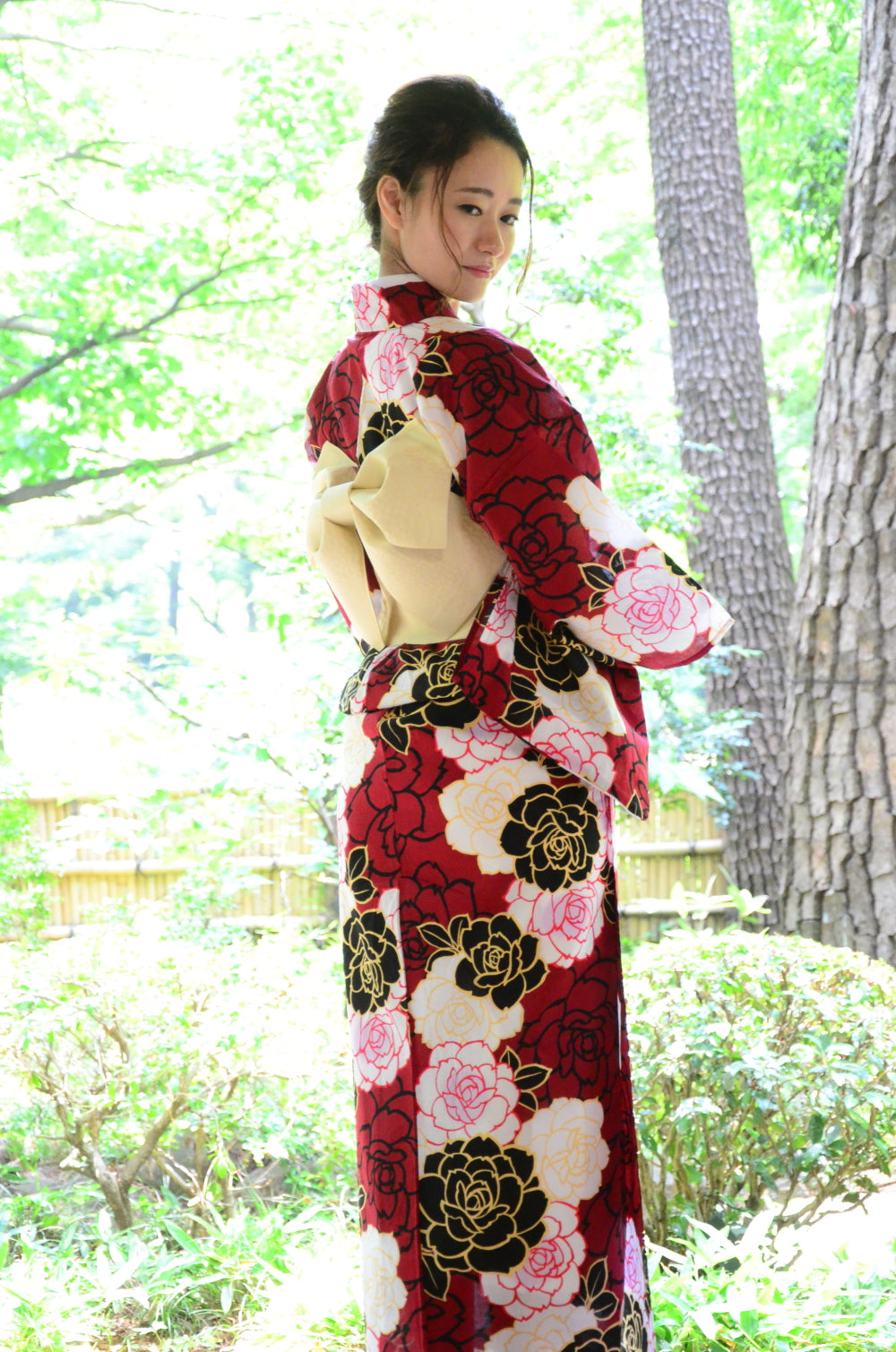Japanese yukata kimono / ST #551