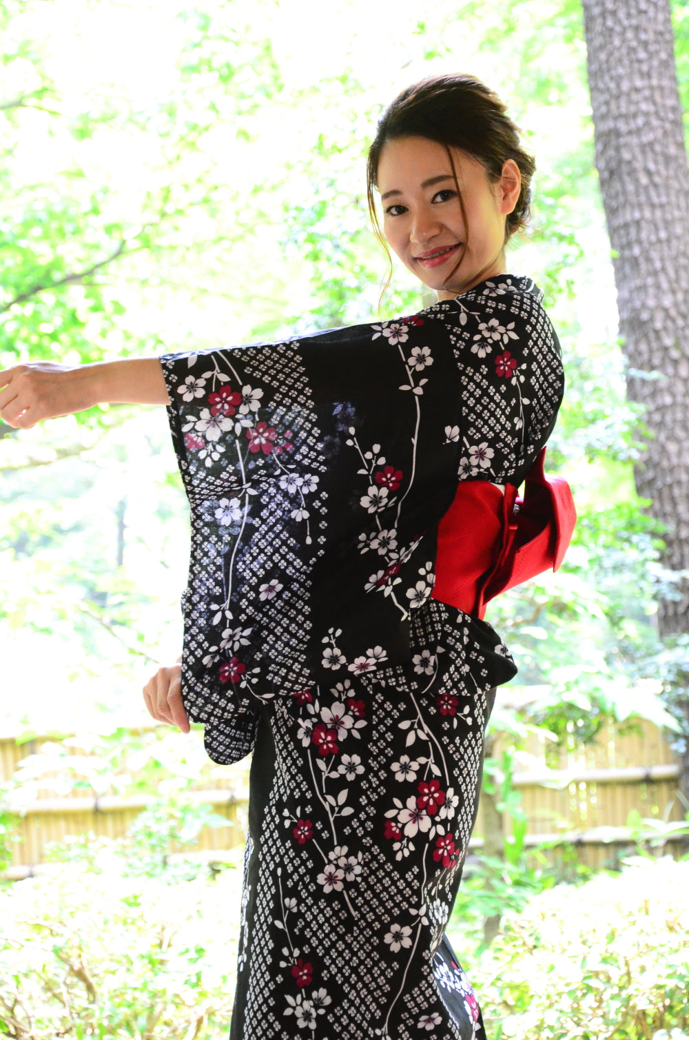 Japanese yukata kimono / ST #552