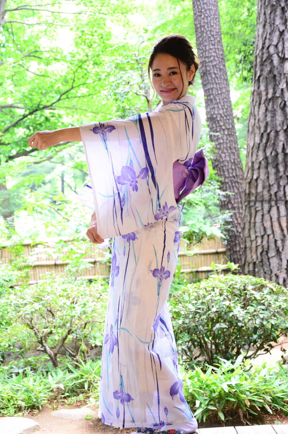 Japanese yukata kimono / ST #555