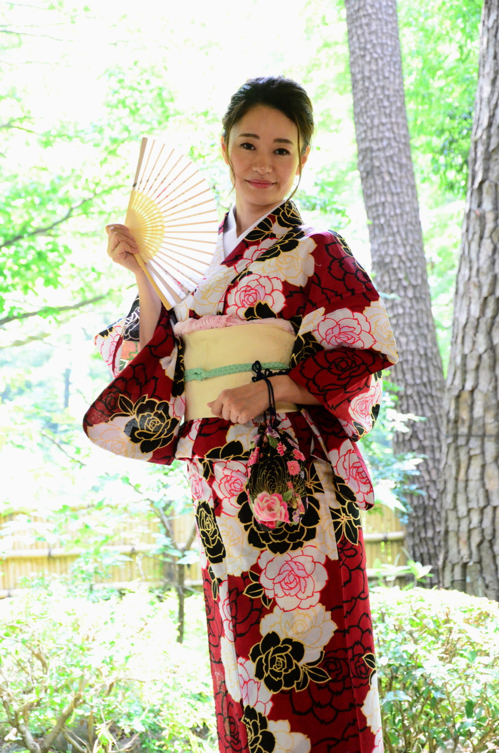 Japanese yukata kimono / ST #551