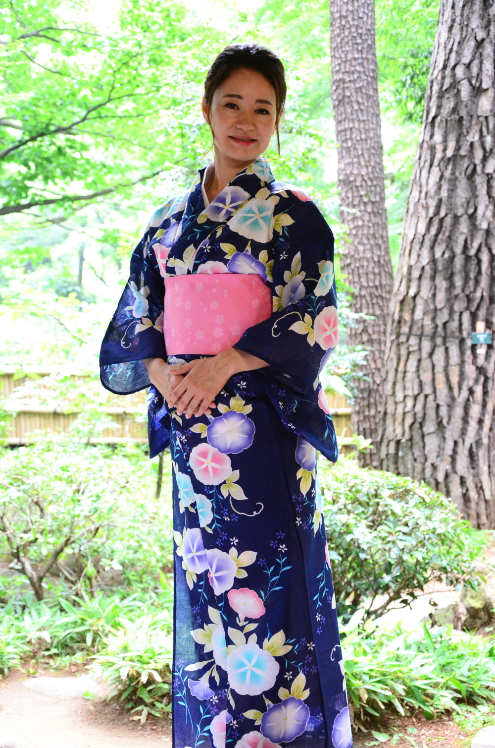 Japanese yukata kimono / ST #556
