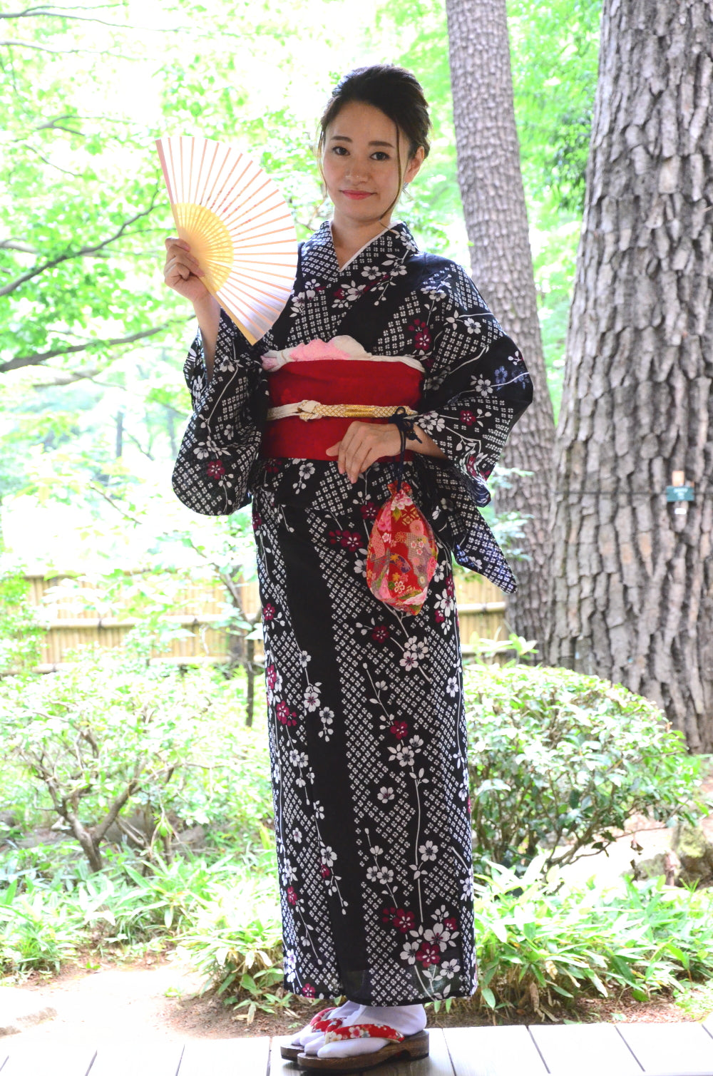 Japanese yukata kimono / ST #552