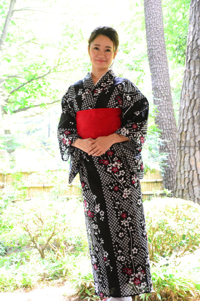 Japanese yukata kimono / ST #552