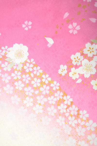 Long-sleeved kimono 6 items set / Furisode / FK#1-385