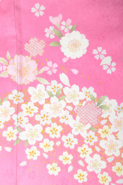 Long-sleeved kimono 6 items set / Furisode / FK#1-385