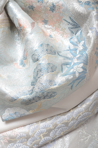 Long-sleeved kimono 6 items set / Furisode / FK#1-385