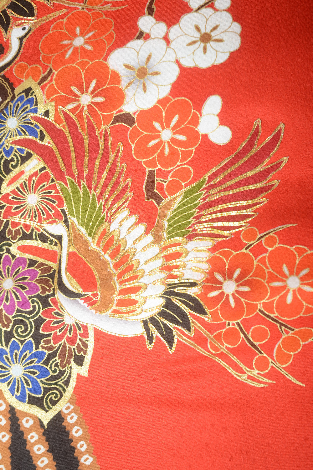 Long-sleeved kimono 6 items set / Furisode / FK#1-387