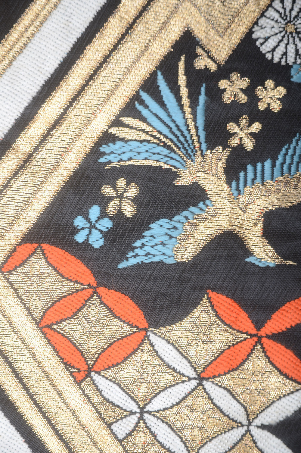 Long-sleeved kimono 6 items set / Furisode / FK#1-387