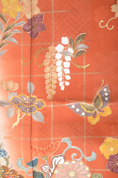 Long-sleeved kimono 6 items set / Furisode / FK#1-389