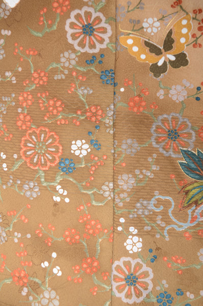 Long-sleeved kimono 6 items set / Furisode / FK#1-389