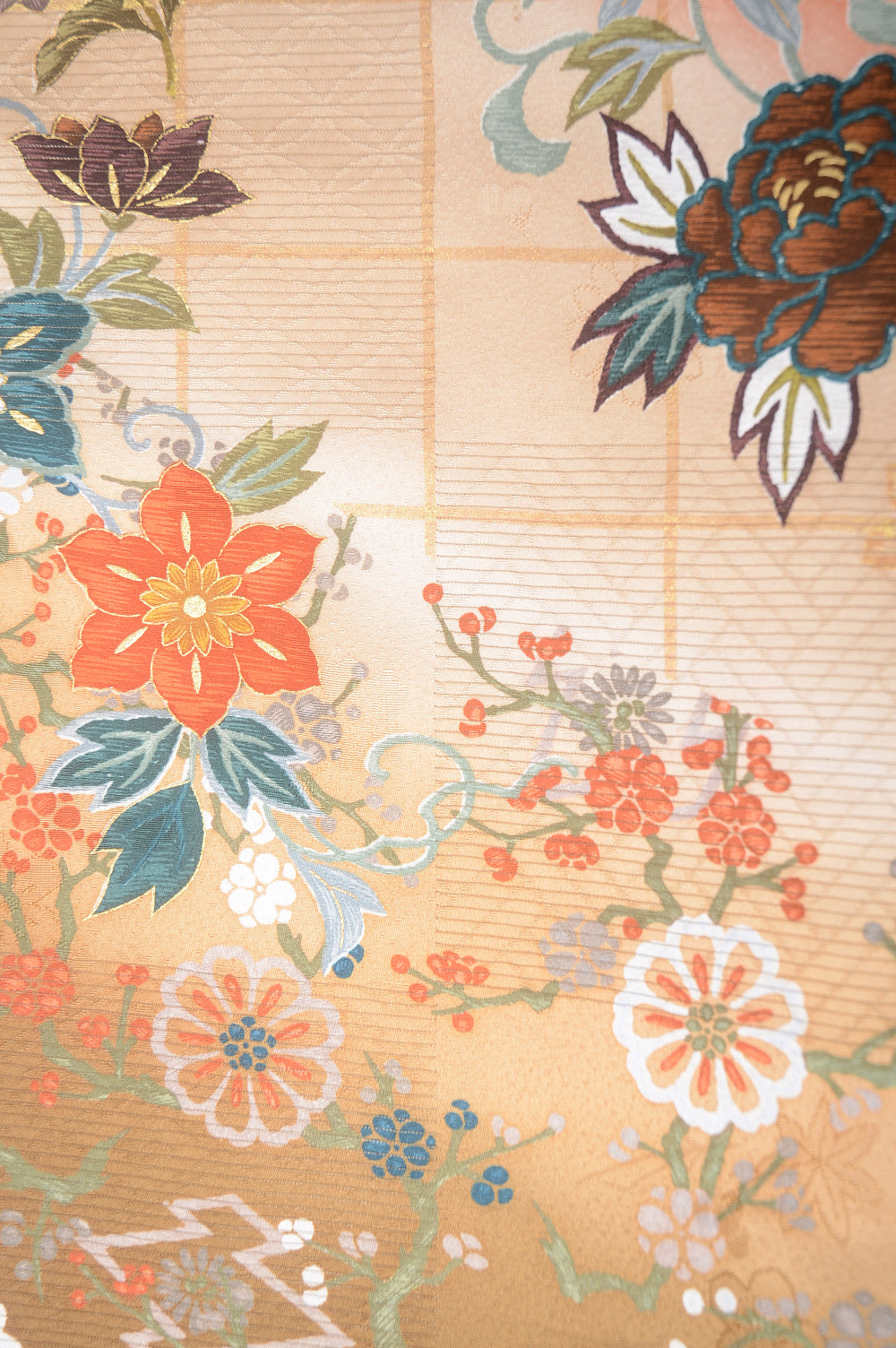 Long-sleeved kimono 6 items set / Furisode / FK#1-389
