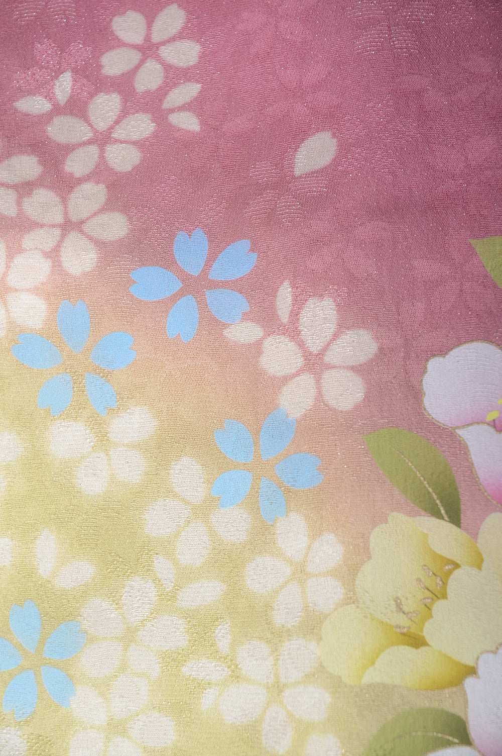 Long-sleeved kimono 6 items set / Furisode / FK#1-390