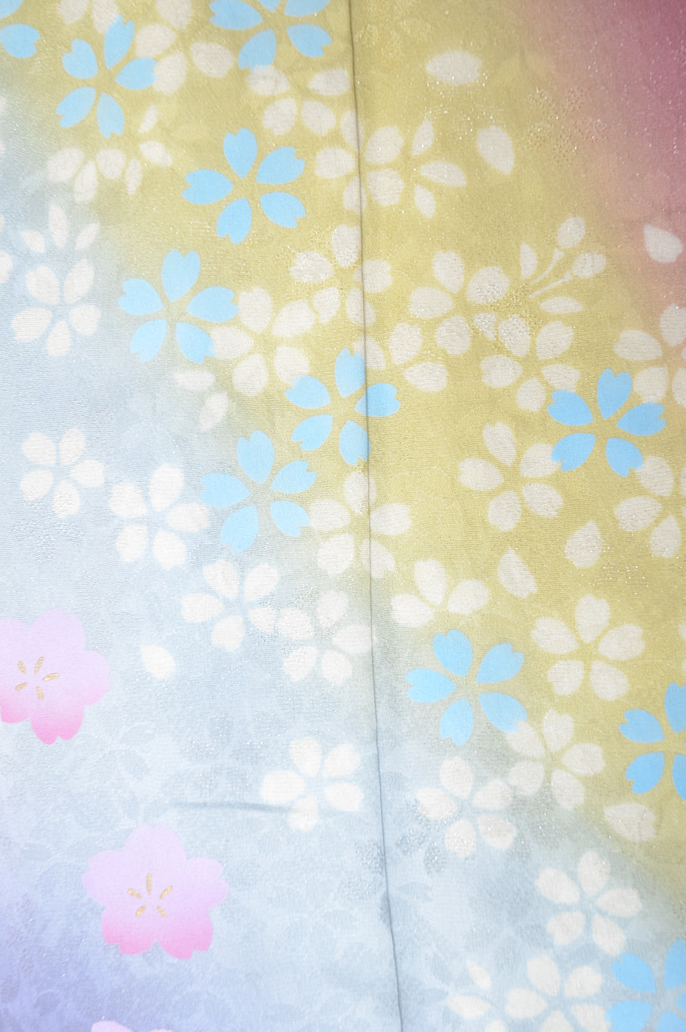 Long-sleeved kimono 6 items set / Furisode / FK#1-390