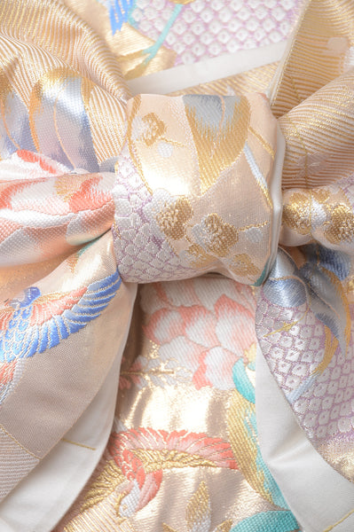 Long-sleeved kimono 6 items set / Furisode / FK#1-390