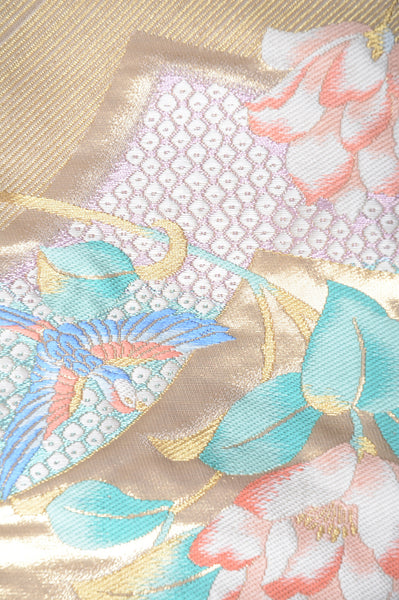 Long-sleeved kimono 6 items set / Furisode / FK#1-390