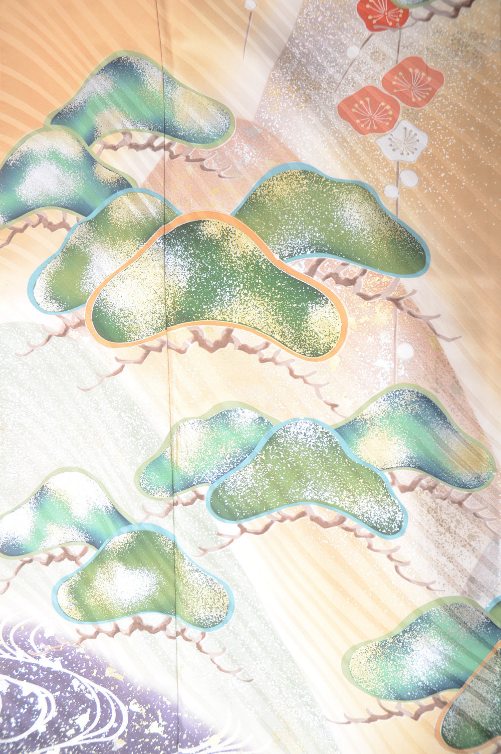Long-sleeved kimono 6 items set / Furisode / FK#1-391
