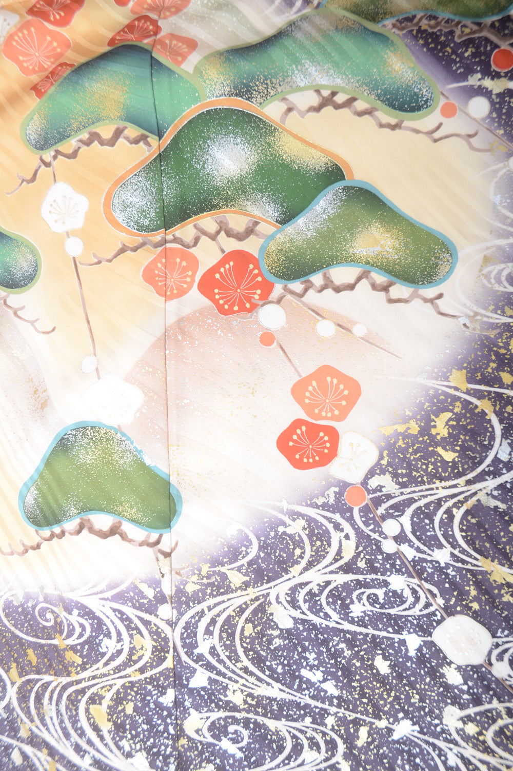 Long-sleeved kimono 6 items set / Furisode / FK#1-391