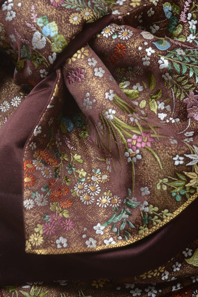 Long-sleeved kimono 6 items set / Furisode / FK#1-391