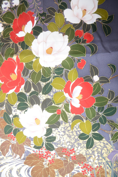 Long-sleeved kimono 6 items set / Furisode / FK#1-392