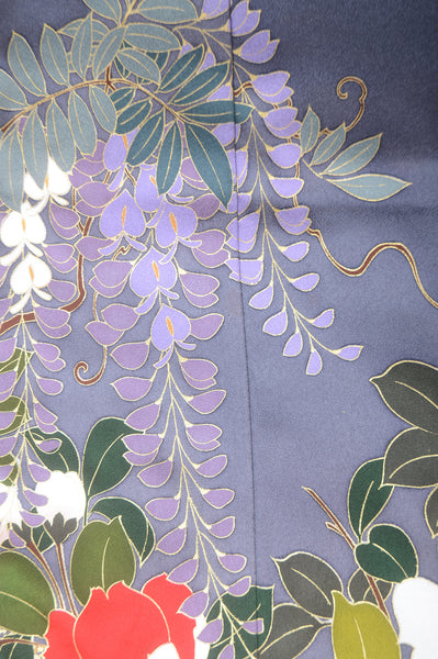 Long-sleeved kimono 6 items set / Furisode / FK#1-392