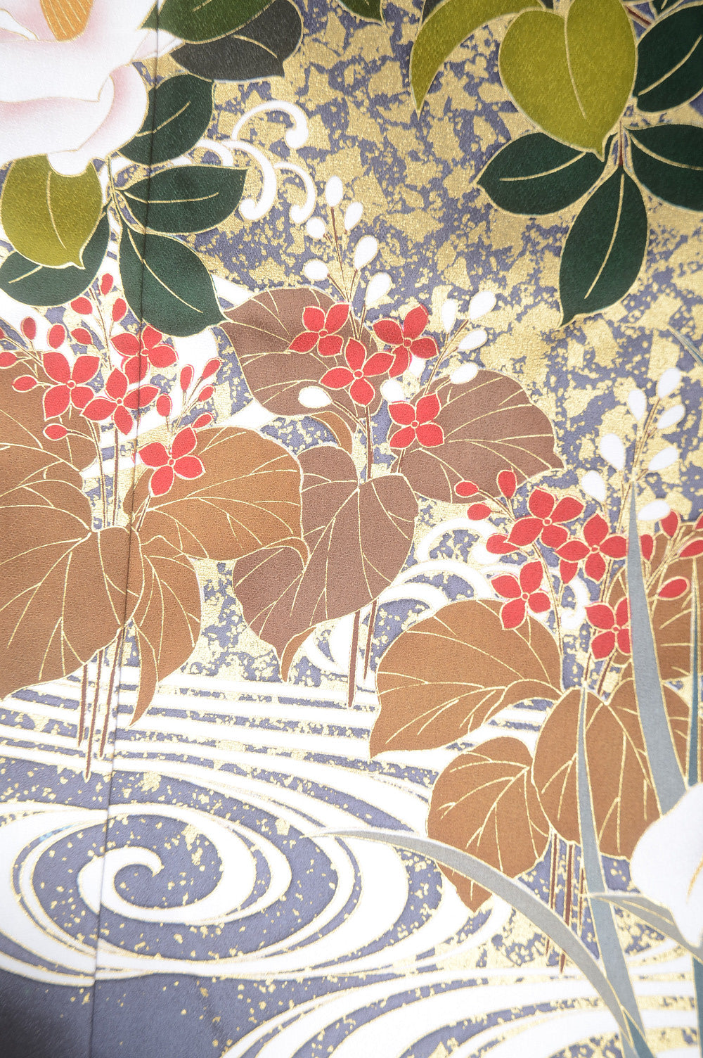 Long-sleeved kimono 6 items set / Furisode / FK#1-392