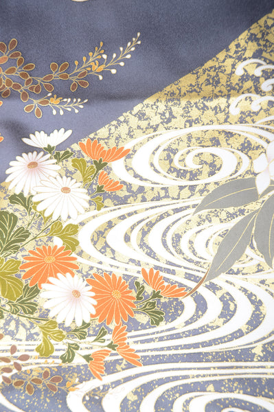 Long-sleeved kimono 6 items set / Furisode / FK#1-392