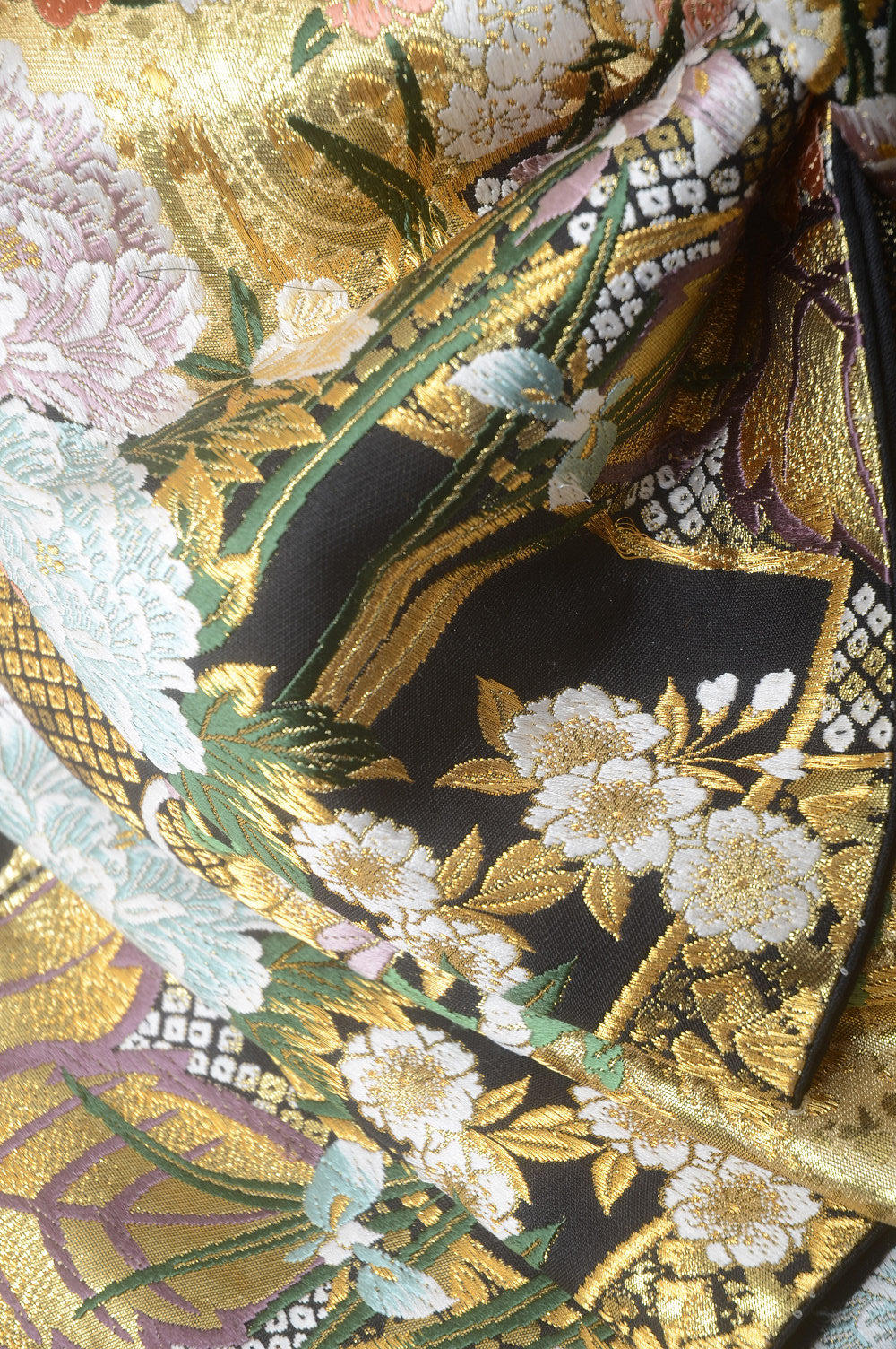 Long-sleeved kimono 6 items set / Furisode / FK#1-393