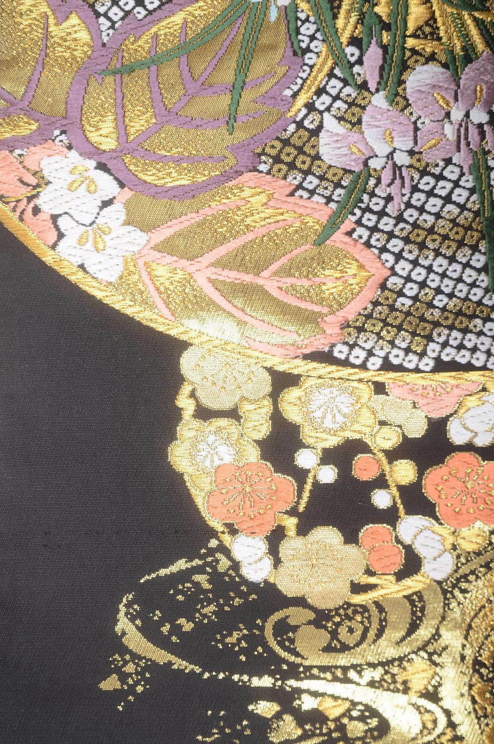 Long-sleeved kimono 6 items set / Furisode / FK#1-393