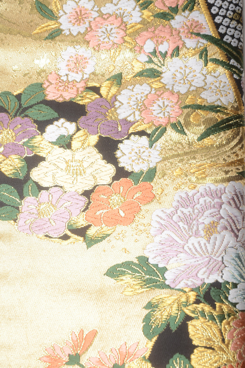 Long-sleeved kimono 6 items set / Furisode / FK#1-393