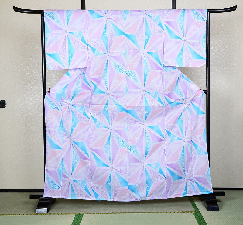 Japanese yukata kimono / H #304